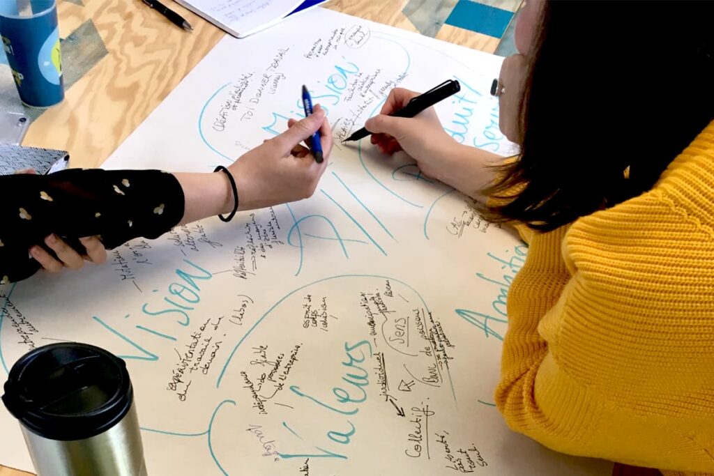 L'assemblée générale en action